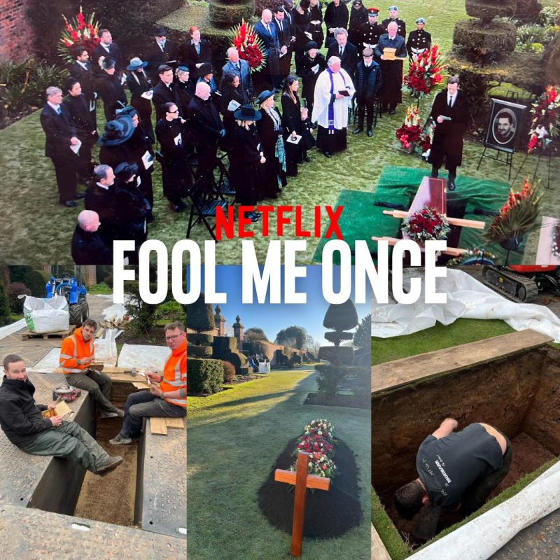 Fool Me Once - Netflix - Creative Landscaping & Greenery